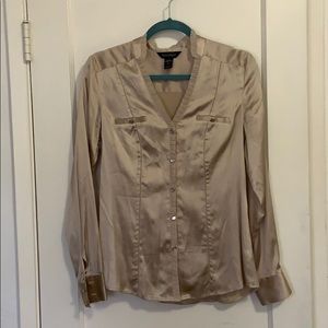 Silk stretch White House Black Market blouse